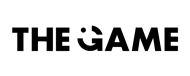 Logotipo na cor cinza da empresa The Game